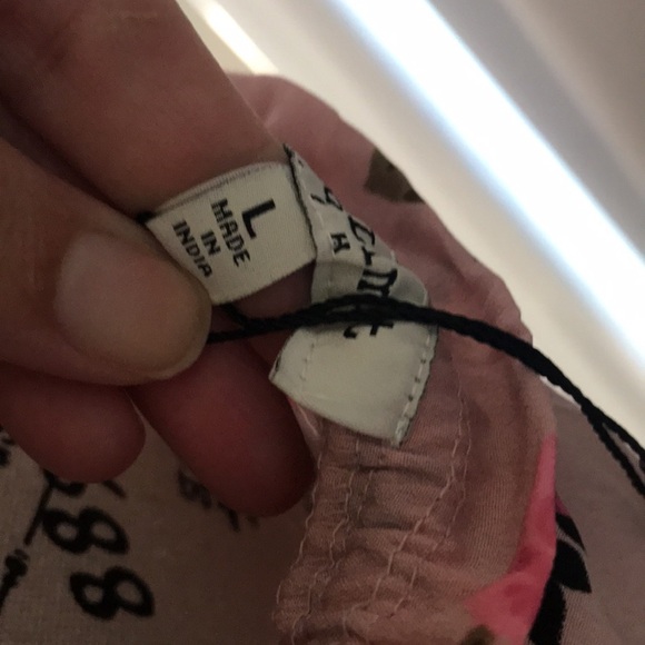 New Sexy Pink Flower Blouse Top square neck - Picture 7 of 8